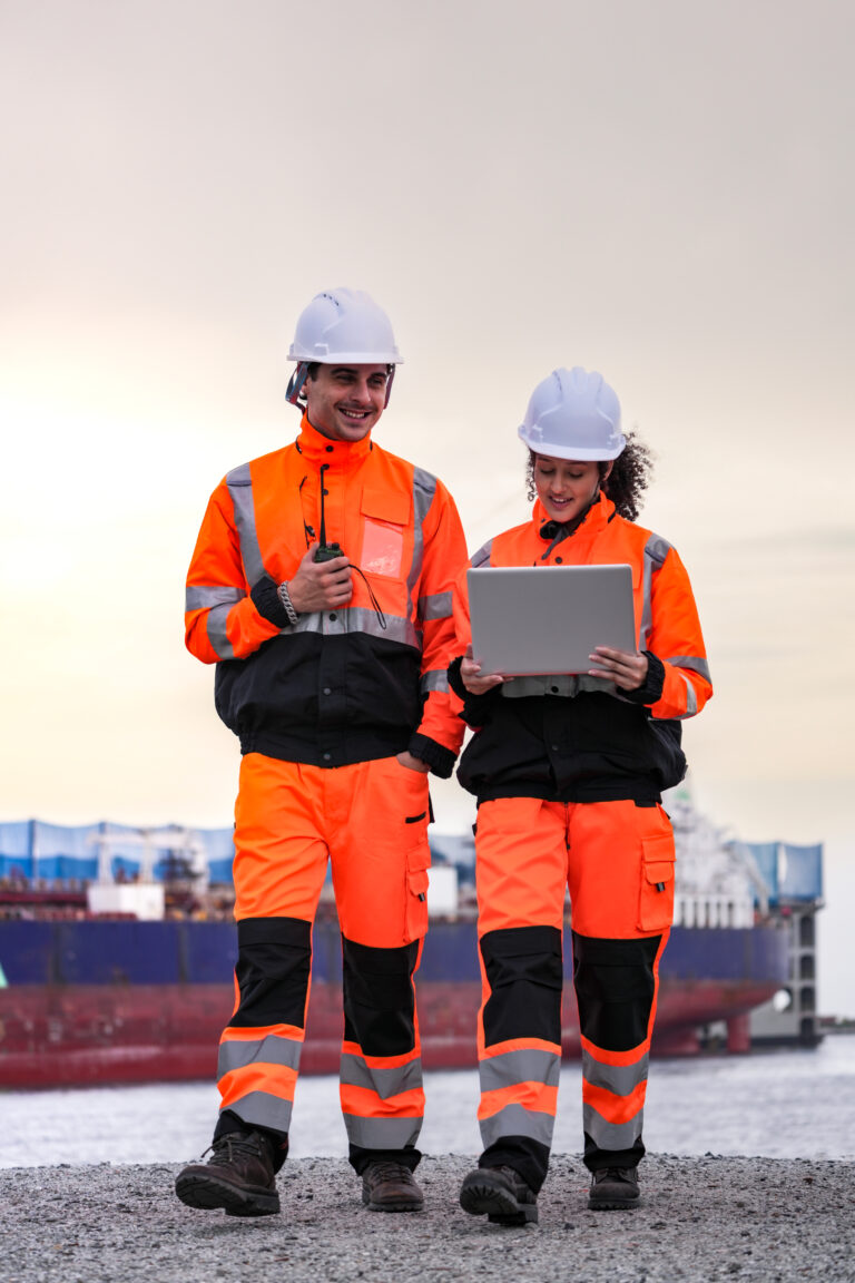 Trabajadores puerto